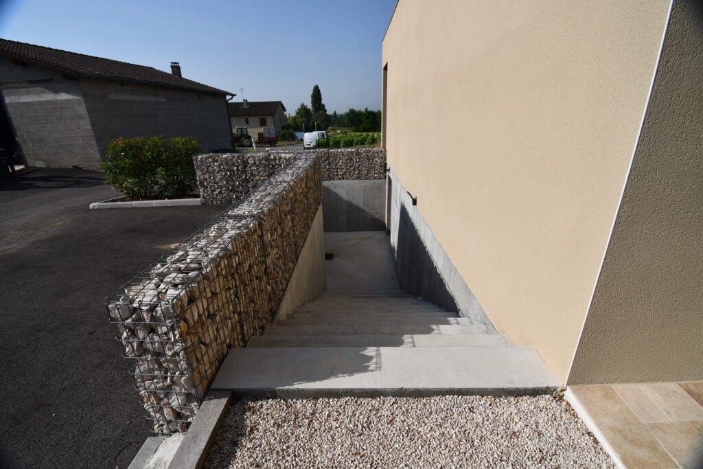 Maçonnerie de Béton Banché – Briques – Enduits – Toitures Terrasses – Domaine Viticole Trichard – La Chapelle de Guinchay - RECONDU-DUPERRET